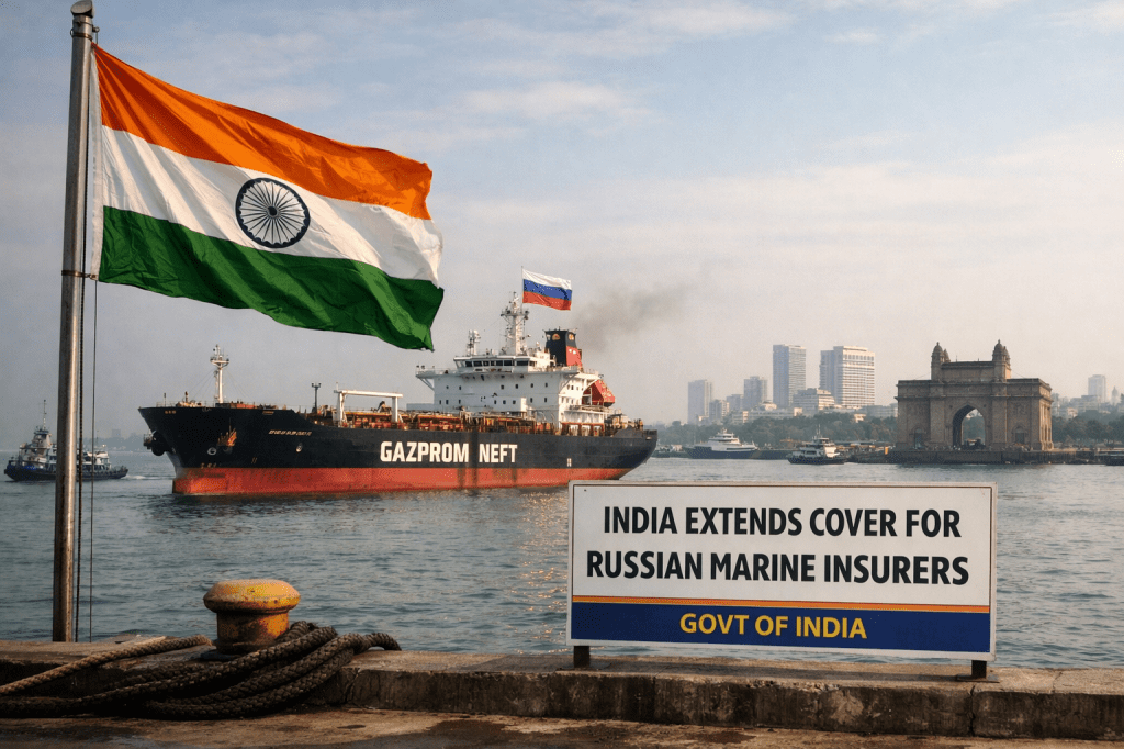 India temporarily extends coverage for Russian Marine&nbsp;Insurers