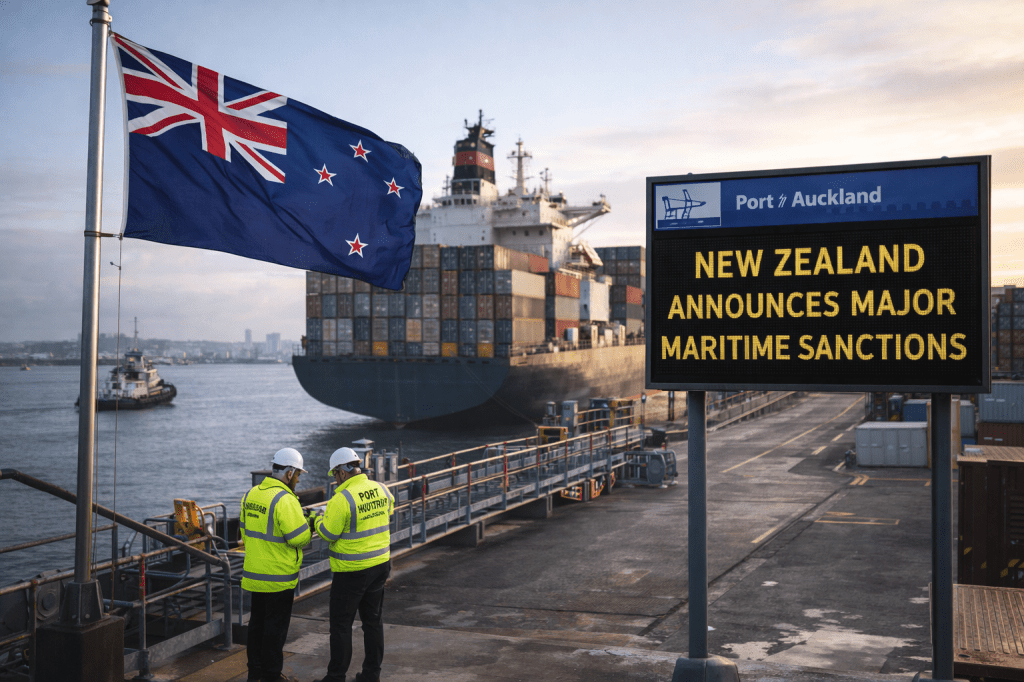 New Zealand Slaps Sanctions on 100 Russian ‘Shadow Fleet’&nbsp;Vessels
