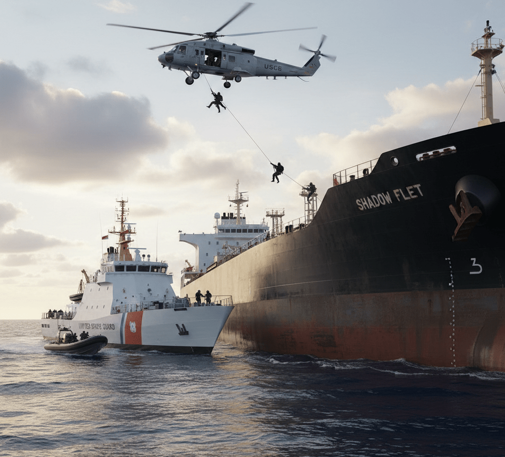 U.S. Seizes Shadow Fleet Tanker Aquila II in Indian Ocean After 10,000-Mile&nbsp;Pursuit